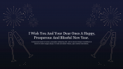 Inspiring Happy New Year 2022 PowerPoint Template PPT