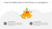 Best Snowflake PowerPoint Template For Presentation 