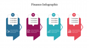 Effective Finance Infographic PowerPoint Slide - Four Nodes