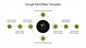 Editable Google Mind Map Template With Eight Nodes 