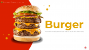 Burger PPT Presentation And Google Slides Templates
