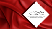 Explore Red Cute Backgrounds Presentation 