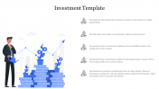 Editable Investment Template PowerPoint With Five Nodes