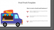 Creative Food Truck Template Presentation Slide PowerPoint