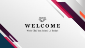 Abstarct Welcome PPT Background & Google Slides Templates
