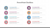 Amazing PowerPoint Checkbox Presentation Slide 