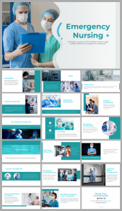 Emergency Nursing PowerPoint And Google Slides Tamplates
