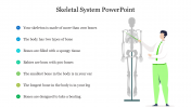Skeletal System PowerPoint Template and Google Slides