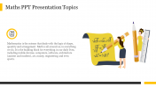 Maths PowerPoint Presentation Topics and Google Slides