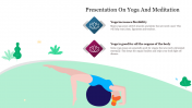Best Presentation On Yoga And Meditation Template 