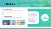 Download PowerPoint About Travel And Tourism Slide