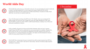 Informative World Aids Day PowerPoint Template Slide 