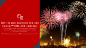 Catchy New Years PowerPoint Template For Presentation 