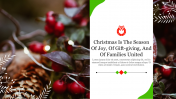 Best Christmas Background Designs Presentation Slide 