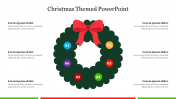 Effective Christmas Themed PowerPoint Templates Slide