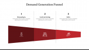 Editable Demand Generation Funnel PowerPoint Slide 