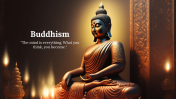 Buddhism Background PowerPoint and Google Slides Templates