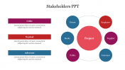 Creative Stakeholders PPT Presentation Template Slide