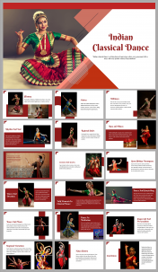 Indian Classical Dance PPT Presentation And Google Slides