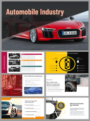 Automobile Industry Analysis PPT Template and Google slides