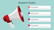 Editable Megaphone Template PowerPoint Presentation 