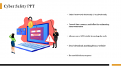 Effective Cyber Safety PPT PowerPoint Template Slide 