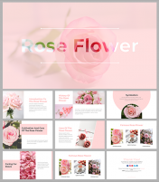 Rose Flower PowerPoint and Google Slides Templates