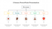 5 Senses PowerPoint Presentation Template &amp; Google Slides