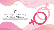 Best Gender PowerPoint Background Presentation Slide