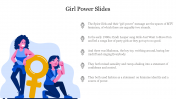 Girl PowerPoint Template Presentation and Google Slides