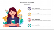 Teachers Day PPT Presentation Template and Google Slides