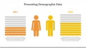 Presenting Demographic Data PPT Template and Google Slides