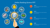 Online Banking System PPT Template and Google Slides