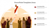 Creative PowerPoint Templates Jesus Presentation Slide 