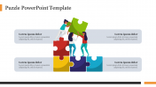 Free Puzzle PowerPoint Template Presentation & Google Slides