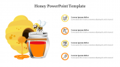 Attractive Honey PowerPoint Template Presentation Slide