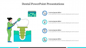 Best Dental PowerPoint Presentations Template Slide