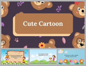 Cute Cartoon PowerPoint Background and Google Slides Themes