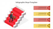 Amazing Infographic Steps Template Presentation 