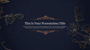 Simple But Elegant Background PowerPoint Template