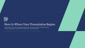 Creative Professional PowerPoint Title Page Presentation 