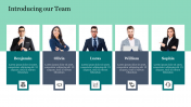 Bets Introducing Your Team In A Presentation Template 