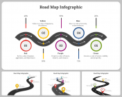 Road Map Infographic PowerPoint and Google Slides Templates