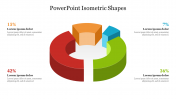 Innovative PowerPoint Isometric Shapes Template Slide