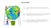 Beautiful Earth Slide PowerPoint Presentation Template