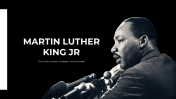 Martin Luther King Jr PowerPoint  And Google Slides Themes