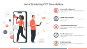Editable Social Marketing PPT Presentation Template Slide 