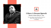 I Have A Dream Speech Analysis PPT Template & Google Slides