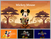 Background Mickey Mouse PowerPoint And Google Slides