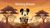 Background Mickey Mouse PowerPoint And Google Slides
